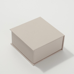 FANXI Custom naked color paper and velvet jewelry box