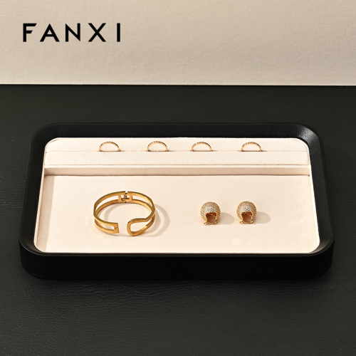 FANXI New Polychrome Velvet Jewelry display tray