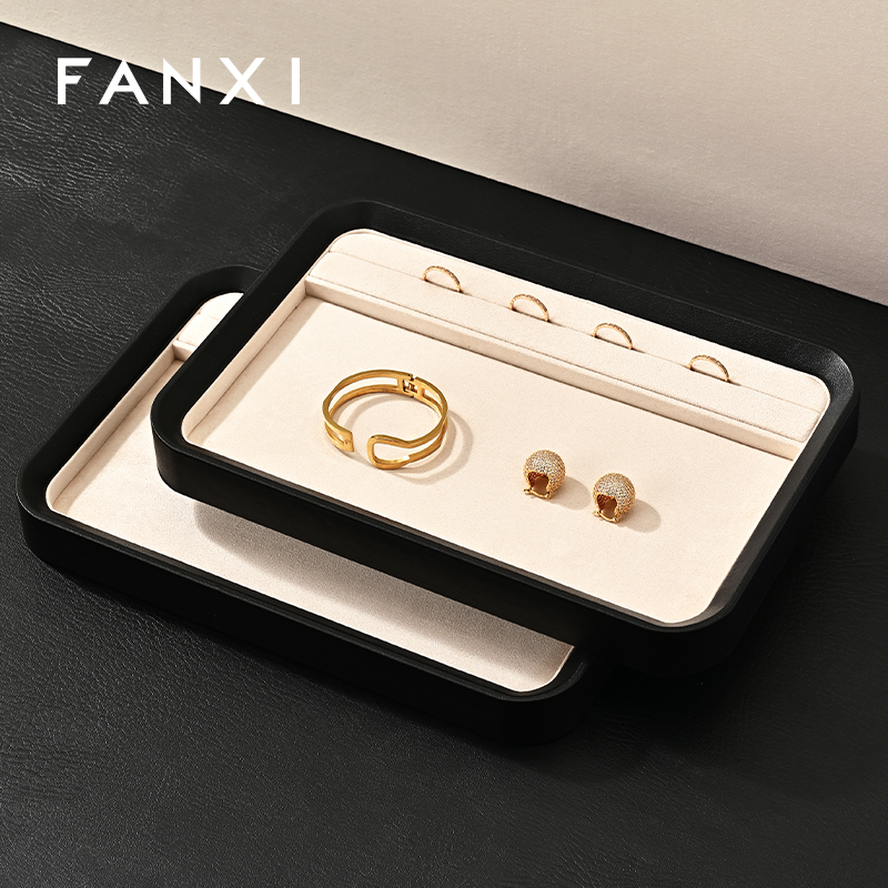 FANXI New Polychrome Velvet Jewelry display tray