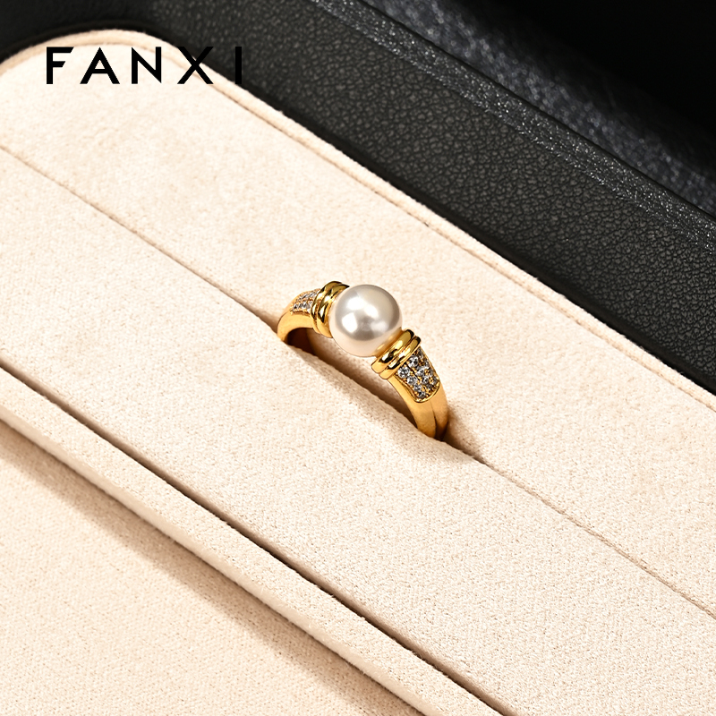 FANXI New Polychrome Velvet Jewelry display tray