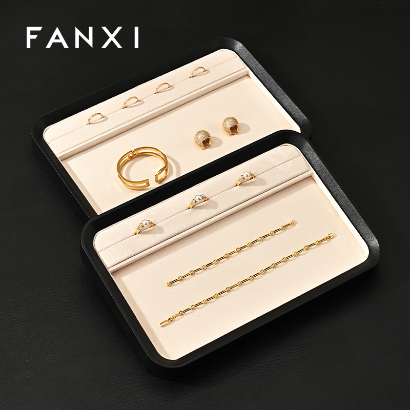 FANXI New Polychrome Velvet Jewelry display tray