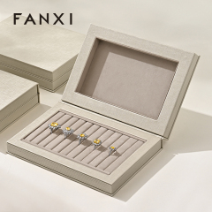 FANXI high quality specific velvet jewelry storage box