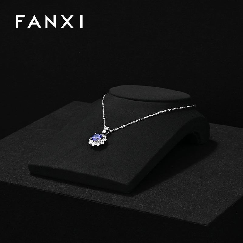 FANXI New arrival Microfiber Jewelry Combination Set