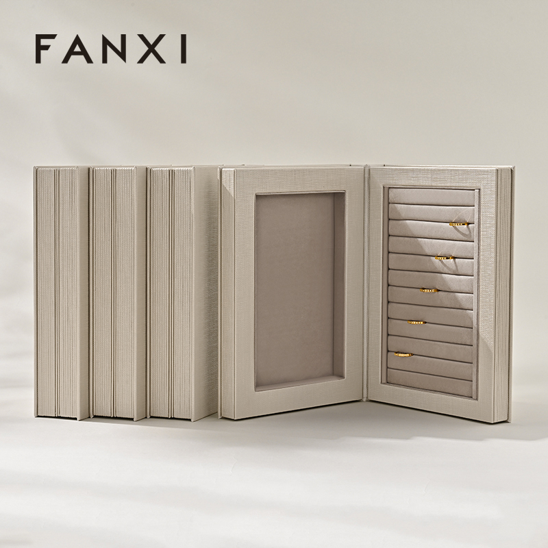 FANXI high quality specific velvet jewelry storage box