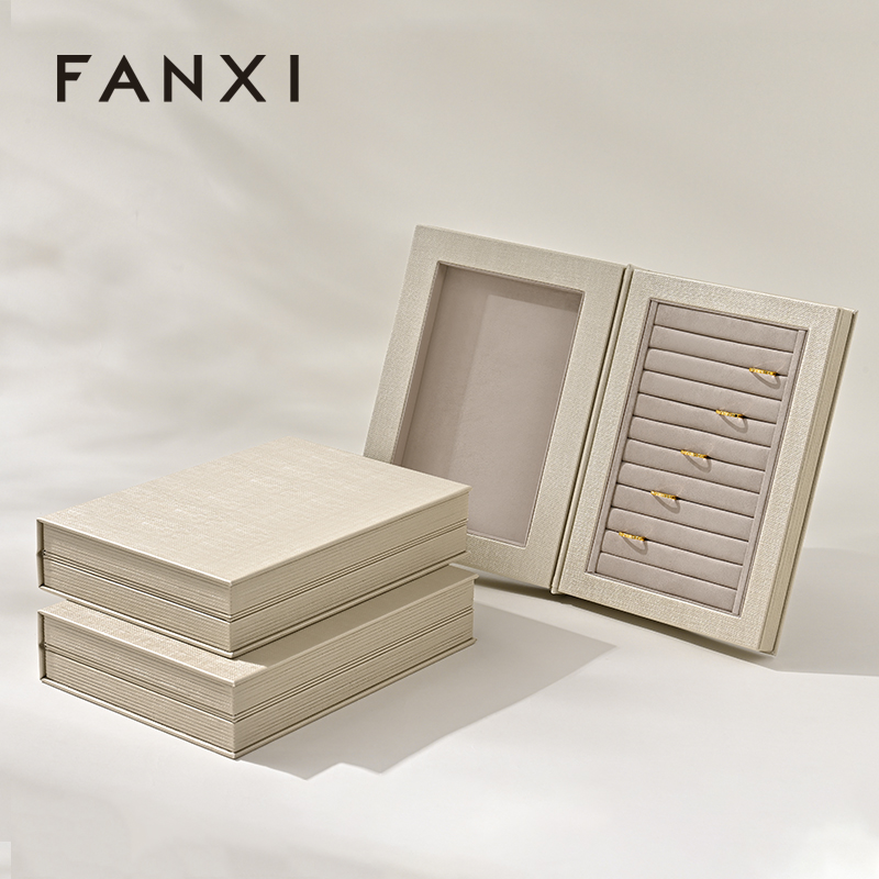 FANXI high quality specific velvet jewelry storage box
