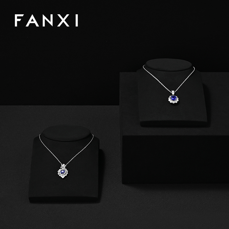 FANXI New arrival Microfiber Jewelry Combination Set