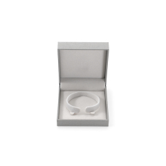 FANXI Custom grey paper velvet bracelet box