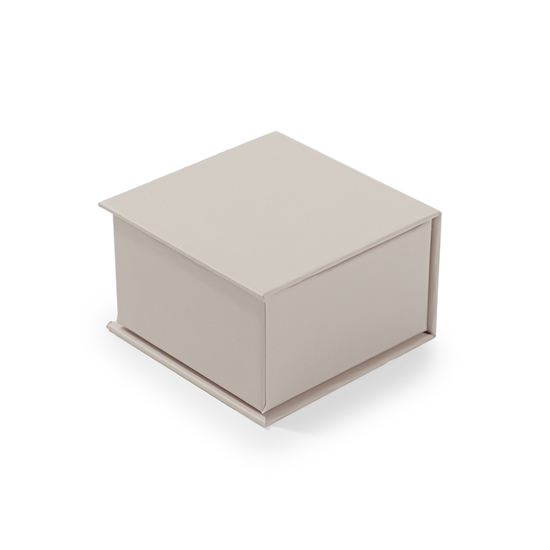 FANXI Custom beige leatherette paper functional box