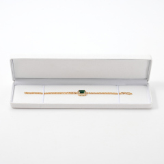 FANXI Custom white Microfber jewelry box