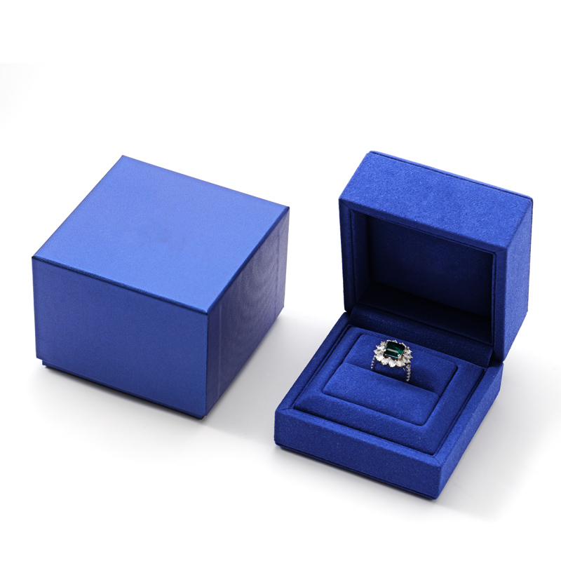 FANXI Custom blue paper jewelry box