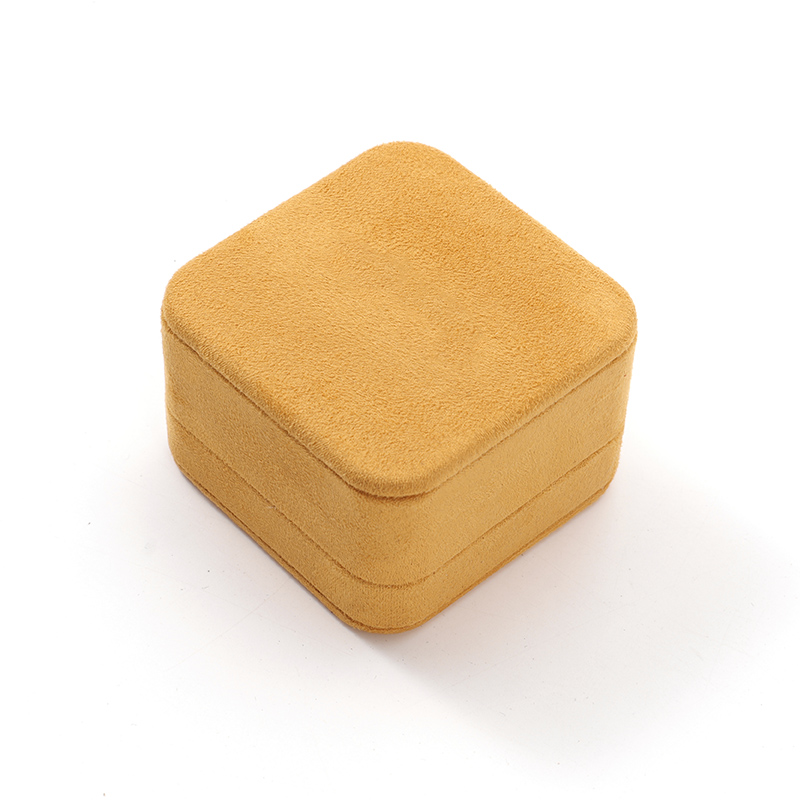 FANXI Custom yellow suede ring box