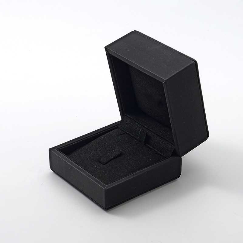FANXI Custom black leather microfiber jewelry box
