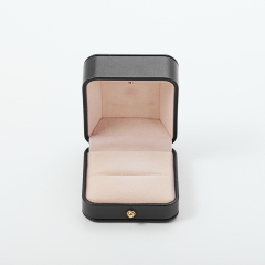 FANXI Custom black velvet leather jewelry box