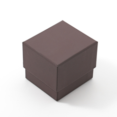 FANXI Custom brown microfiber jewelry box