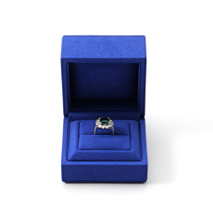 FANXI Custom blue paper jewelry box