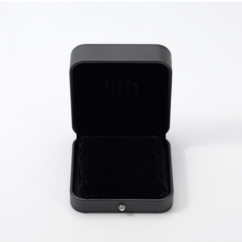 FANXI Custom black velvet leather jewelry box