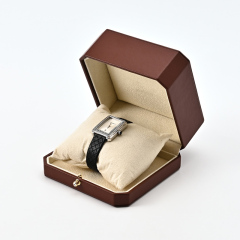 FANXI Custom brown velvet leather jewelry box