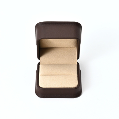 FANXI Custom brown microfiber jewelry box