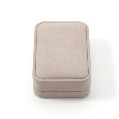 FANXI Custom naked color microfiber jewelry box