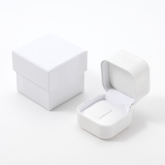FANXI Custom white Microfber jewelry box