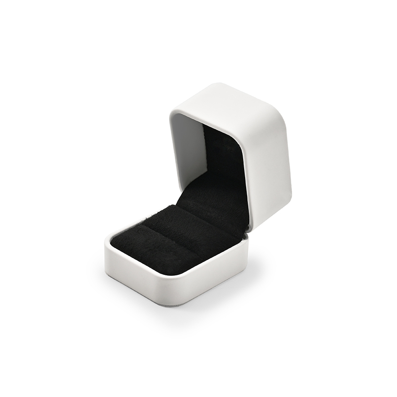 FANXI Custom white pu leather ring box