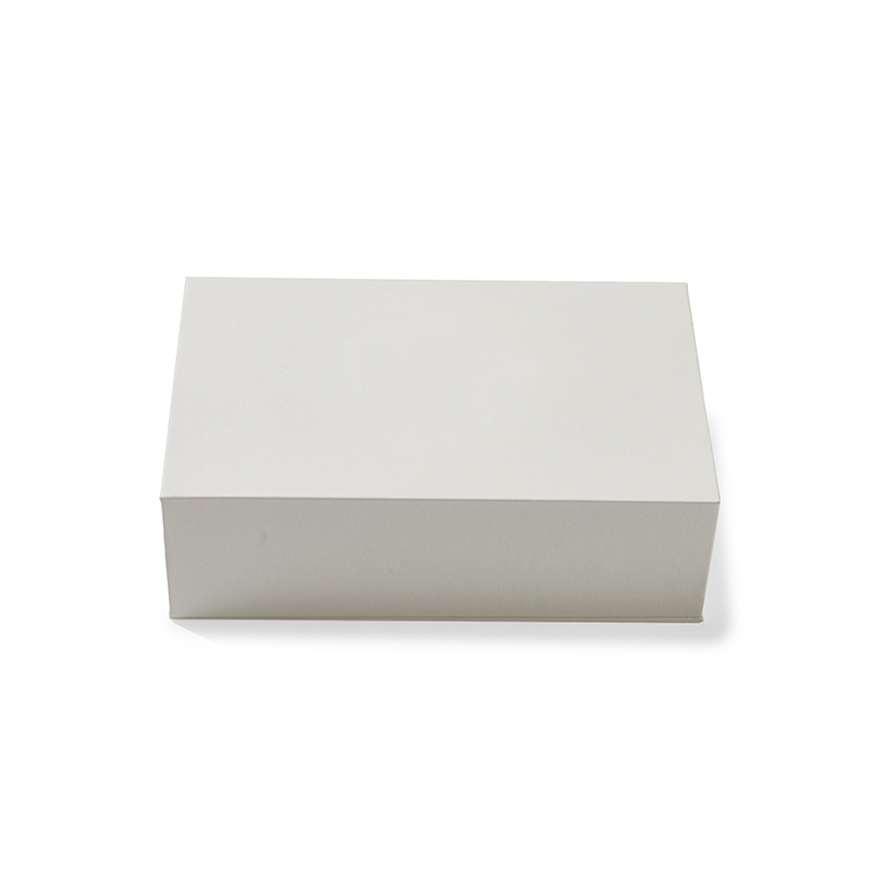 FANXI Custom white leather magnetic cardboard box