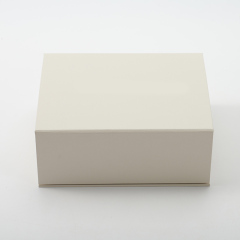 FANXI Custom beige paper leatherette jewelry box