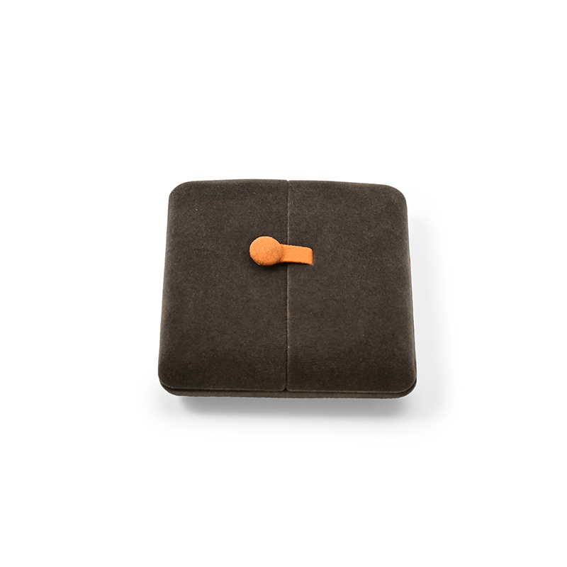 FANXI Custom brown velvet bangle box