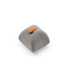 FANXI Custom grey velvet ring box