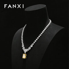 FANXI New arrival Microfiber Jewelry Portrait Stand
