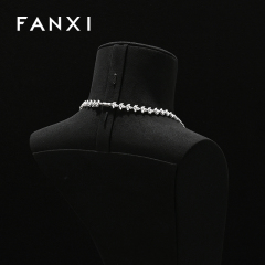 FANXI New arrival Microfiber Jewelry Portrait Stand