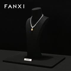 FANXI New arrival Microfiber Jewelry Portrait Stand