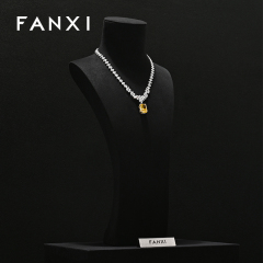 FANXI New arrival Microfiber Jewelry Portrait Stand