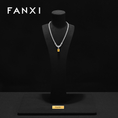 FANXI Fashion Microfiber Jewelry Portrait Stand