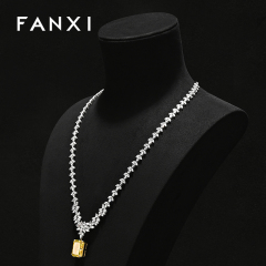 FANXI Fashion Microfiber Jewelry Portrait Stand