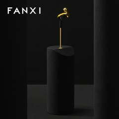 FANXI High quality Black Microfiber jewelry combination set