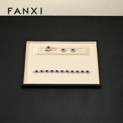 FANXI New arrival leather microfiber Jewelry plate