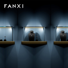 FANXI Luxury Multi-color optional Metal Jewelry stand