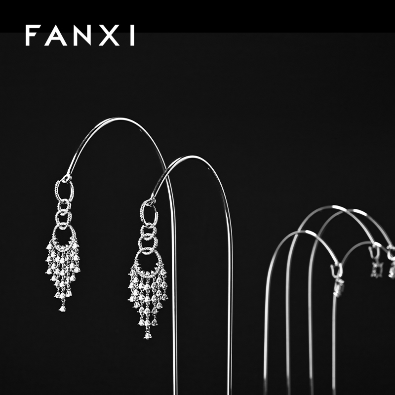 FANXI New multiple color metal jewelry display prop