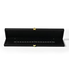 FANXI Custom black leather jewelry box