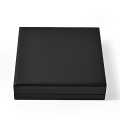 FANXI Custom black leather Necklace box