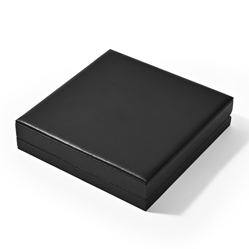 FANXI Custom black leather Necklace box