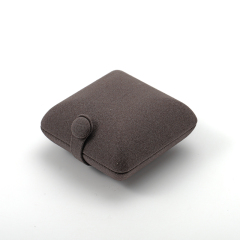 FANXI Custom light brown microfiber velvet ring box