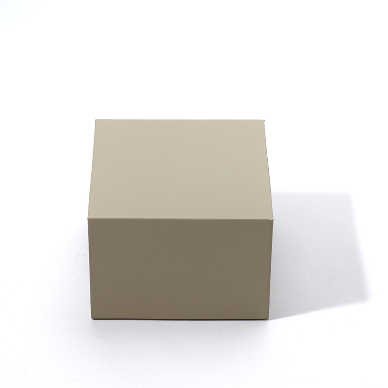 FANXI Custom khaki paper velvet magnetic box