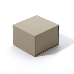 FANXI Custom khaki paper velvet magnetic box