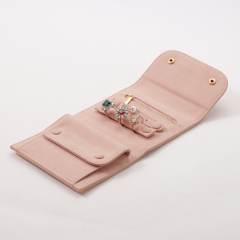 FANXI Custom pink paper box microfiber jewelry box
