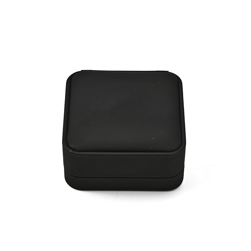FANXI Custom black PU leather microfiber bracelet box