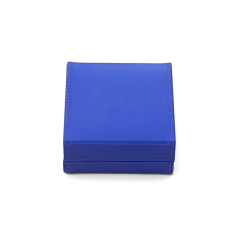 FANXI Custom dark blue PU leather velvet bangle box