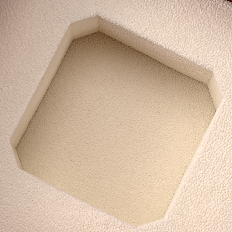 FANXI Custom Red Leatherette Paper Velvet Magnet Box