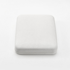 FANXI Custom White Microfiber Jewelry Box